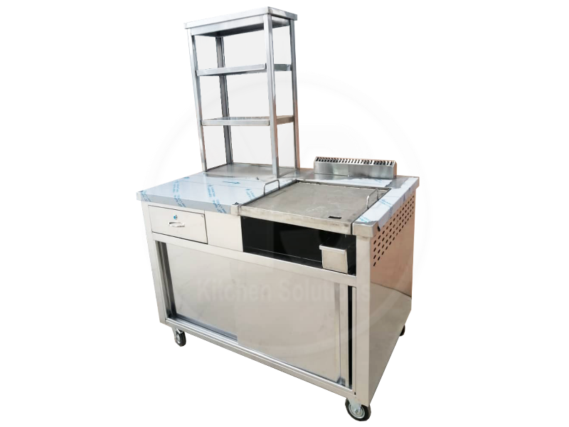 71051 - Burger Stall with Hot Plate